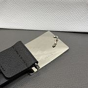 Bagsaaa Prada Saffiano leather belt black - 3