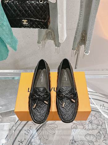 Bagsaaa Louis Vuitton Gloria Flat Loafer Black