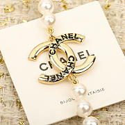 Bagsaaa Chanel Long Pearl Necklace - 4