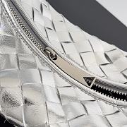 Bagsaaa Bottega Veneta Mini Jodie 651876 silver - 26cm - 2