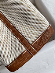 Bagsaaa Hermes Garden Party Tote Toile and Leather 30cm - 2