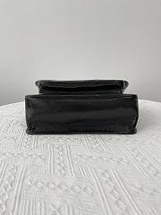 Bagsaaa YSL niki medium in vintage leather 633158 black & gold - 28cm - 4