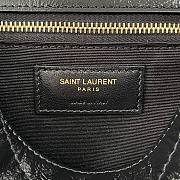 Bagsaaa YSL niki medium in vintage leather 633158 black & gold - 28cm - 2