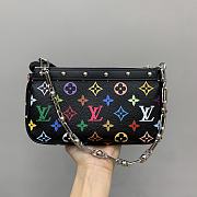 Bagsaaa M13663 LV x TM Pochette Accessoires Black Multicolored - 22cm - 2