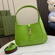Bagsaaa Gucci Jackie Small Shoulder Bag Bright green 782849 - 27.5x19x4cm - 1