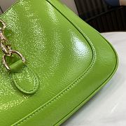 Bagsaaa Gucci Jackie Small Shoulder Bag Bright green 782849 - 27.5x19x4cm - 4