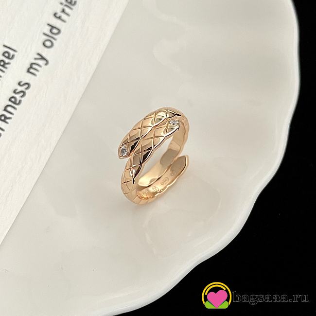 Bagsaaa Chanel Coco Crush Toi et Moi Ring Gold - 1