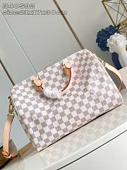Bagsaaa Louis Vuitton N40592 Speedy Bandoulière 30 Damier Azur - 30cm - 4