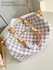 Bagsaaa Louis Vuitton N40592 Speedy Bandoulière 30 Damier Azur - 30cm - 3