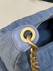Bagsaaa Chanel Large Hobo Bag AS5339 Blue Denim -  22 x 31 x 15cm - 4
