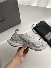 Bagsaaa Balenciaga Circuit Lace-Up Sneakers Gray - 4