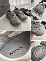 Bagsaaa Balenciaga Circuit Lace-Up Sneakers Gray - 3
