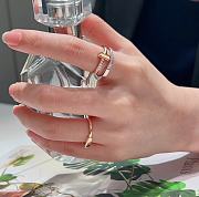 Bagsaaa Tiffany Lock Ring in silver with Diamonds  - 2