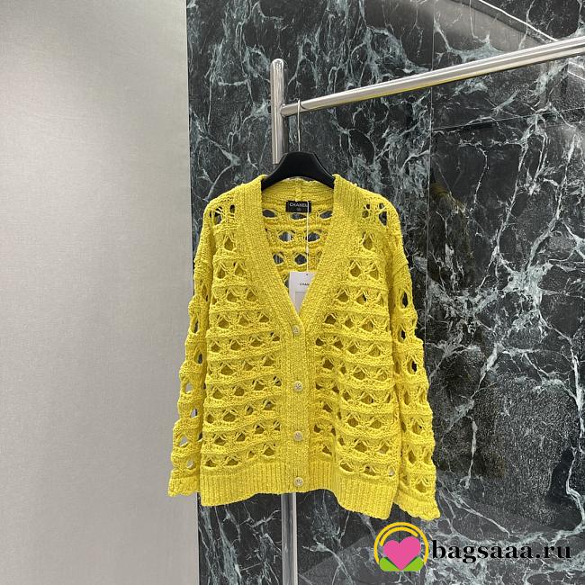 Bagsaaa Chanel Cardigan Yellow P78360 - 1