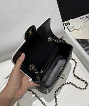Bagsaaa Chanel Mini Flap Bag Black Lambskin AS5151 - 19.5cm - 3