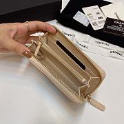 Bagsaaa Chanel Ohanel Beige Wallet - 16.5*9cm - 4