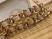 Bagsaaa Louis Vuitton M83026 Wallet on Chain Ivy Latte White / Chamallow Pink - 23.5cm - 2