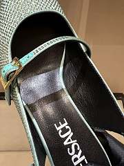 Bagsaaa Versace Slingback Pump Green - 4