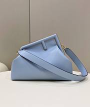 Bagsaaa Fendi First Shoulder Bag Blue - 30cm - 1