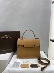 Bagsaaa Delvaux Tempête MM Brown - 27.5cm - 1