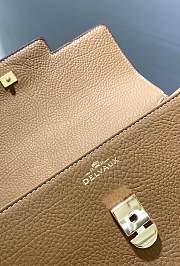 Bagsaaa Delvaux Tempête MM Brown - 27.5cm - 2