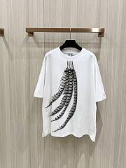 Bagsaaa Loewe Loose fit T-shirt in cotton white - 1