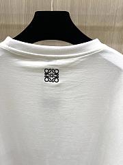 Bagsaaa Loewe Loose fit T-shirt in cotton white - 2