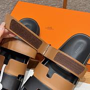 Bagsaaa Hermes Chypre sandal brown & black - 2