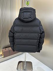 Bagsaaa Moncler Grenoble quilted hooded jacket black - 4
