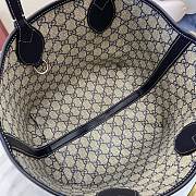 Bagsaaa Gucci Totissima small tote bag 820496 Dark blue - 22cm - 3