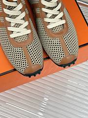 Bagsaaa Hermes Kiatsu sneaker brown - 4
