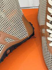 Bagsaaa Hermes Kiatsu sneaker brown - 2