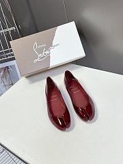 Bagsaaa CL Marlougiela Ballerinas Dark Red Patent calf leather - 1