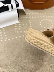 Bagsaaa Chanel Bow Slide Sandals Beige - 3