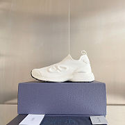 B30 Countdown Sneaker Black Technical Mesh and White Technical Fabric - 1