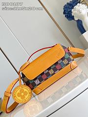 Bagsaaa LV N00187 Steamer East West Wearable Wallet Multicolor - 20cm - 1