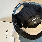 Bagsaaa Chanel Blue Denim Cap - 3