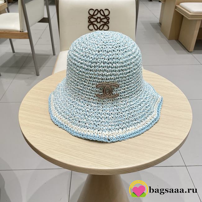 Bagsaaa Chanel Blue Hat - 1