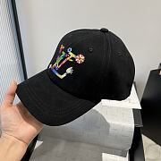 Bagsaaa LV x TM Superflat Cap Black - 3