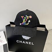 Bagsaaa LV x TM Superflat Cap Black - 2