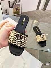 Bagsaaa Prada Summer Slippers Black - 2