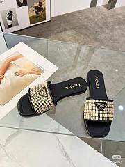 Bagsaaa Prada Summer Slippers Black - 3