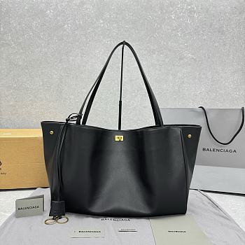 Bagsaaa Balenciaga Rodeo Tote Bag in black smooth calfskin - 47cm