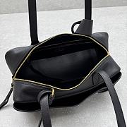 Bagsaaa Balenciaga Carrie Bowling Bag Small in black calfskin - 31cm - 4