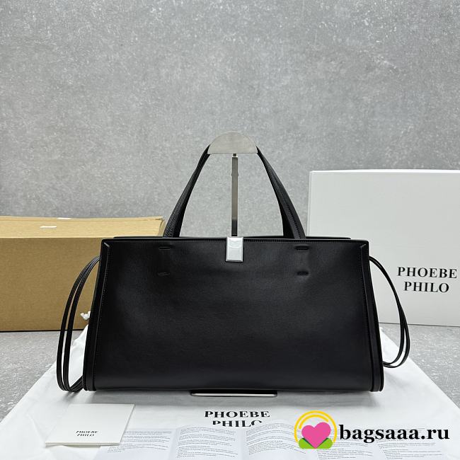 Bagsaaa Phoebe Philo in black leather - 40cm - 1
