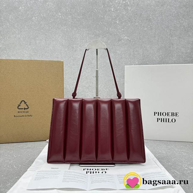 Bagsaaa Phoebe Philo Drive bag in lipstick red leather - 34cm - 1