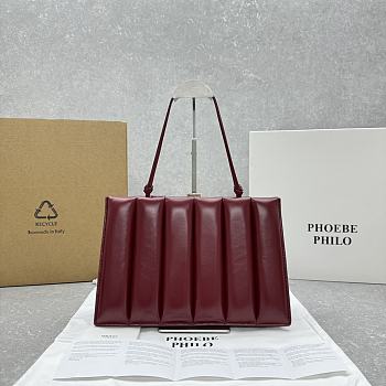 Bagsaaa Phoebe Philo Drive bag in lipstick red leather - 34cm