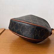 Bagsaaa Teen Celine Lulu In Triomphe Canvas And Calfskin 120722 - 21 x 24 x 5 CM - 4