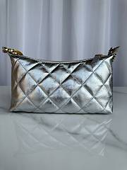 Bagsaaa Chanel Hobo Handbag AS5528 Silver - 26cm - 2