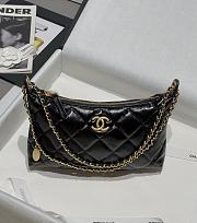 Bagsaaa Chanel Hobo Handbag AS5528 Black - 26cm - 1